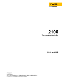Thumbnail of document Manual - 2100 / 2200 Benchtop Temperature Controllers
